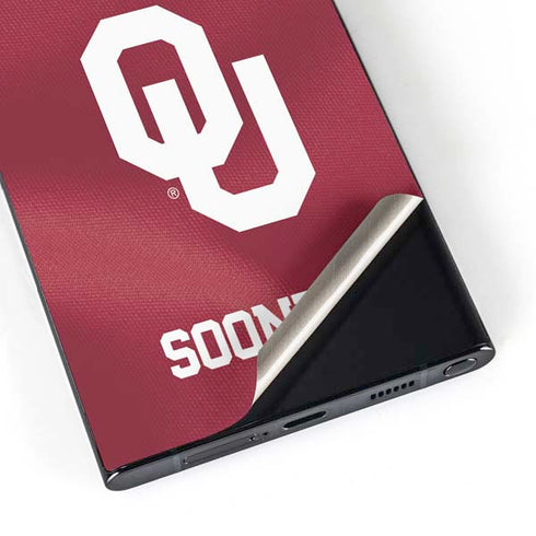 University of Oklahoma Red Jersey Galaxy S25 Ultra Skin